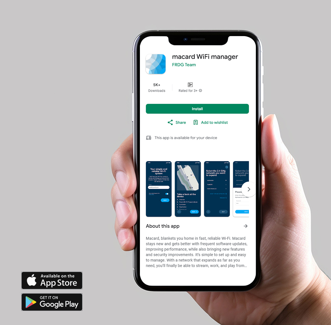 Macard WiFi Manager App